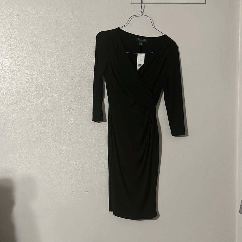 Black dress.